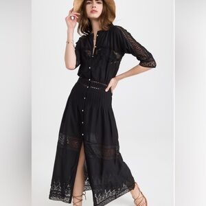 LoveShackFancy Beth Maxi Dress - Size Medium
